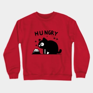 Feed me, miaw! Crewneck Sweatshirt